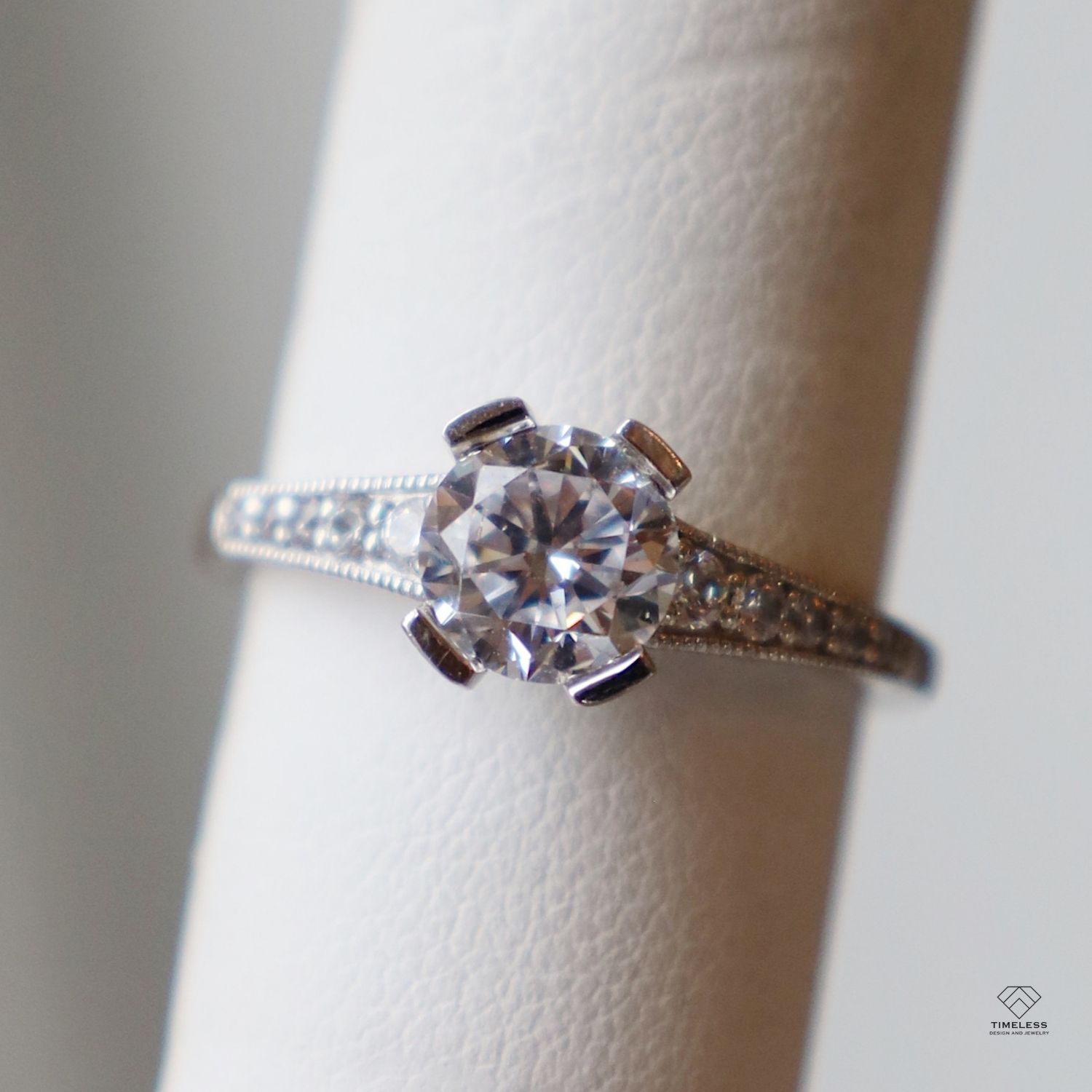 Custom Diamond Engagement Rings in Salt Lake City by Timeless Design and Jewelry