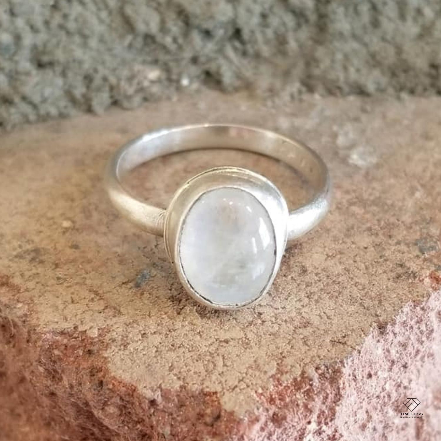 Custom White Stone Ring Designer in Salt Lake City by Timeless Design and Jewelry